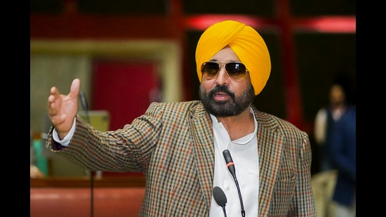 Punjab CM Bhagwant Mann (PTI)