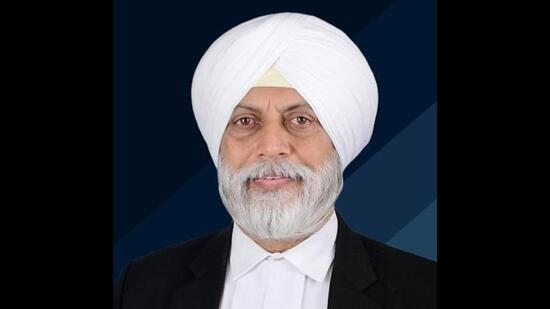 Punjab and Haryana High Court Bar Association’s new president Sartej Singh Narula. (HT Photo)