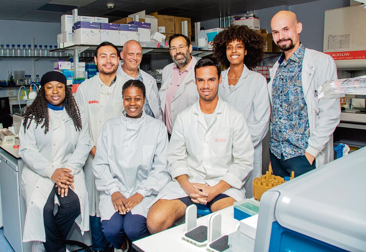 Members of the Liston-Dooley lab team featured in the book. Members of the Liston-Dooley lab team featured in the book.