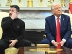 US President Donald Trump and Ukraine's President Volodymyr Zelensky meet in the Oval Office of the White House in Washington, DC, February 28, 2025. US President Donald Trump and Ukraine's President Volodymyr Zelensky meet in the Oval Office of the White House in Washington, DC, February 28, 2025.
