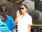 Kiara Advani looked happy and glowing as she was spotted on a set. (Ashutosh Rai: pics) Kiara Advani looked happy and glowing as she was spotted on a set. (Ashutosh Rai: pics)