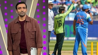 Robin Uthappa came up with the perfect response to the India-Pakistan Champions Trophy venue controversy. (PTI) Robin Uthappa came up with the perfect response to the India-Pakistan Champions Trophy venue controversy. (PTI)
