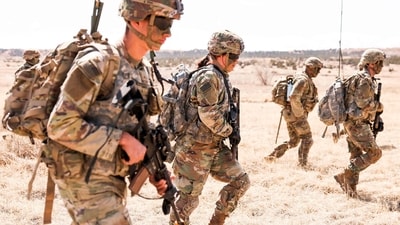 The United States will deploy nearly 3,000 additional troops to its border with Mexico. Border security is a key priority for President Donald Trump, who declared a national emergency at the US frontier with Mexico on his first day in office. (AFP FILE) The United States will deploy nearly 3,000 additional troops to its border with Mexico. Border security is a key priority for President Donald Trump, who declared a national emergency at the US frontier with Mexico on his first day in office. (AFP FILE)