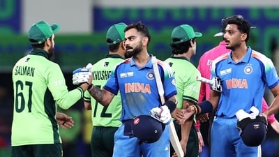 Saqlain Mushtaq challenged BCCI, saying the Indian team should play against Pakistan. (AFP ) Saqlain Mushtaq challenged BCCI, saying the Indian team should play against Pakistan. (AFP )