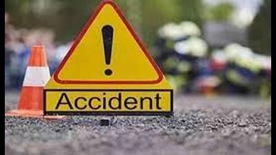 The accused driver, who was transporting husk from Kanpur to Rajpur in Punjab, was arrested from Etah district in Uttar Pradesh late on Friday night. (HT Photo)