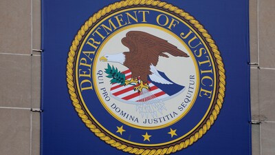 Joshua Stueve, a DOJ spokesperson, resigned due to “toxic workplace environment.” (REUTERS)