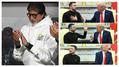 Amitabh Bachchan's tweet is a perfect fit for the Zelensky-Trump showdown. Amitabh Bachchan's tweet is a perfect fit for the Zelensky-Trump showdown.