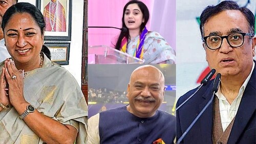 From Delhi's new chief minister, Rekha Gupta to the national treasurer of Indian National Congress, Ajay Maken - several DUSU presidents have gone onto becoming prominent political figures in the country. (Photos: ANI) From Delhi's new chief minister, Rekha Gupta to the national treasurer of Indian National Congress, Ajay Maken - several DUSU presidents have gone onto becoming prominent political figures in the country. (Photos: ANI)