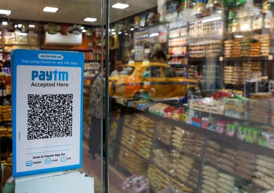 Record scale: UPI handled 241.6B transactions worth  ₹314.2 lakh crore in 2025–26, driven by 30% annual volume growth. (Reuters)