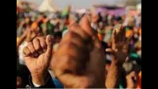 Dalit protesters in Be-Chirag village, Sangrur, renamed the area “Begumpura” to symbolise their fight for land rights. (Representational image)