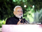 Prime Minister Narendra Modi addresses the 25th Anniversary Of Sufi Music Festival 'Jahan-E-Khusrau', at Sunder Nursery in New Delhi on Friday. Prime Minister Narendra Modi addresses the 25th Anniversary Of Sufi Music Festival 'Jahan-E-Khusrau', at Sunder Nursery in New Delhi on Friday.