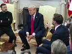 Trump 'set up' Zelenskyy at the White House to 'appease' Putin? Susan Rice's explosive new claim (AP Photo/ Mystyslav Chernov)