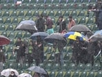 Pakistan's last Champions Trophy group match with Bangladesh on February 27, was abandoned without a ball being bowled in Rawalpindi. Pakistan's last Champions Trophy group match with Bangladesh on February 27, was abandoned without a ball being bowled in Rawalpindi.