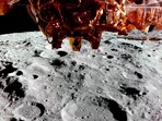 This image provided by Firefly Aerospace on Feb. 26, 2025 shows Firefly Aerospace’s Blue Ghost lunar lander orbiting the moon. (Firefly Aerospace via AP) This image provided by Firefly Aerospace on Feb. 26, 2025 shows Firefly Aerospace’s Blue Ghost lunar lander orbiting the moon. (Firefly Aerospace via AP)