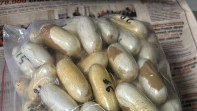 Brazilian woman arrested with ingested cocaine capsules worth ₹10.96 crore Brazilian woman arrested with ingested cocaine capsules worth ₹10.96 crore