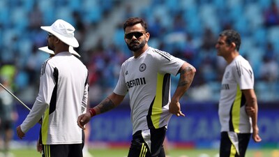 Virat Kohli became the 7th Indian to the milestone of 300 ODI appearances (REUTERS)