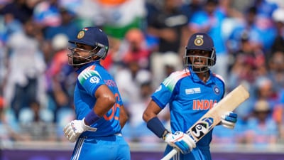 Iyer put up a 98-run stand off 136 balls with Axar Patel which helped India grind out the middle overs. (AP) Iyer put up a 98-run stand off 136 balls with Axar Patel which helped India grind out the middle overs. (AP)