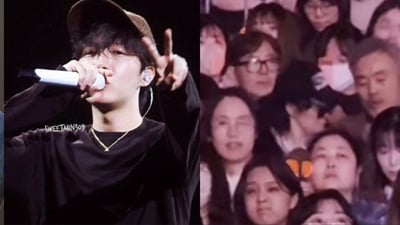 J-Hope's Seoul concert was attended by family members of BTS. J-Hope's Seoul concert was attended by family members of BTS.