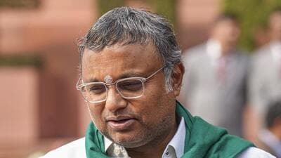 New Delhi: Congress MP Karti Chidambaram is already being investigated in INX Media case and facilitation of project visas for Chinese nationals for a power project of the Vedanta group in Punjab in return for bribes. (PTI) New Delhi: Congress MP Karti Chidambaram is already being investigated in INX Media case and facilitation of project visas for Chinese nationals for a power project of the Vedanta group in Punjab in return for bribes. (PTI)