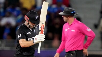 Williamson stayed strong while others fell around but even he never seemed to get the momentum that he wanted. He scored 81 runs in 120 balls. (PTI) Williamson stayed strong while others fell around but even he never seemed to get the momentum that he wanted. He scored 81 runs in 120 balls. (PTI)