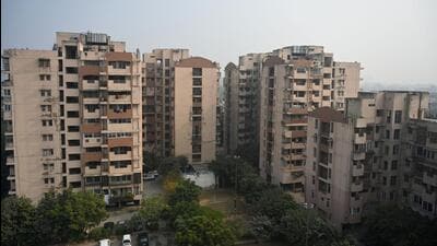 Signature View apartments at Mukherjee Nagar. (Sanchit Khanna/HT Photo) Signature View apartments at Mukherjee Nagar. (Sanchit Khanna/HT Photo)