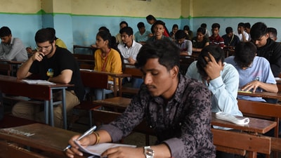 The Tamil Nadu Class 12 examinations 2025 will begin from March 3. The exam will be conducted from 10 AM to 1:15 PM. (Representative image) The Tamil Nadu Class 12 examinations 2025 will begin from March 3. The exam will be conducted from 10 AM to 1:15 PM. (Representative image)