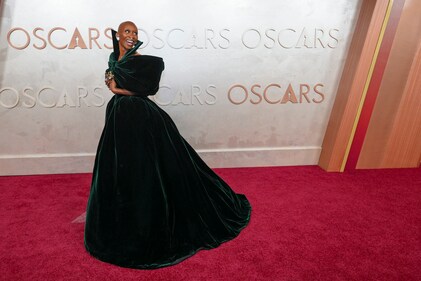 Cynthia Erivo arrives at the Oscars on Sunday, March 2, 2025, at the Dolby Theatre in Los Angeles. (AP Photo/Jae C. Hong) (Jae C. Hong/Invision/AP) Cynthia Erivo arrives at the Oscars on Sunday, March 2, 2025, at the Dolby Theatre in Los Angeles. (AP Photo/Jae C. Hong) (Jae C. Hong/Invision/AP)
