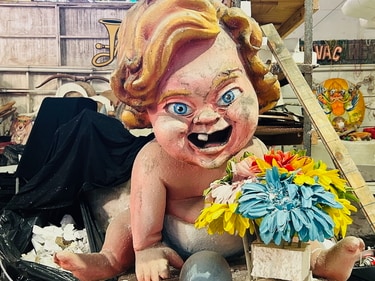 To know more about the spectacular floats, visit Mardi Gras World. (Preeti Verma Lal) To know more about the spectacular floats, visit Mardi Gras World. (Preeti Verma Lal)