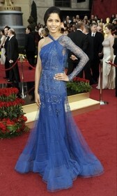 Freida Pinto 2009 Oscars look. (PC: Pinterest) Freida Pinto 2009 Oscars look. (PC: Pinterest)