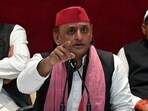 Samajwadi Party president Akhilesh Yadav addresses a press conference at the SP office in Lucknow. Samajwadi Party president Akhilesh Yadav addresses a press conference at the SP office in Lucknow.