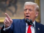 US President Donald Trump speaks in the Roosevelt Room of the White House in Washington, DC, on March 3, 2025. US President Donald Trump speaks in the Roosevelt Room of the White House in Washington, DC, on March 3, 2025.