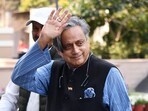Congress MP Shashi Tharoor arrives to attend the party's Kerala unit meeting with senior leadership, in New Delhi on Friday. Congress MP Shashi Tharoor arrives to attend the party's Kerala unit meeting with senior leadership, in New Delhi on Friday.