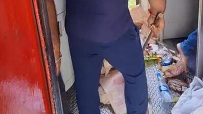 Gangmen tasked with spotting garbage thrown on tracks from long-distance trains