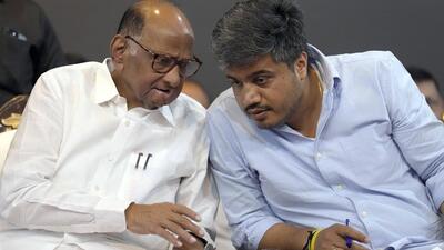Rohit Pawar sulks for not being part of shadow cabinet Rohit Pawar sulks for not being part of shadow cabinet
