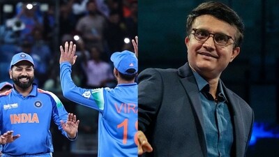 Sourav Ganguly hails Team India. Sourav Ganguly hails Team India.