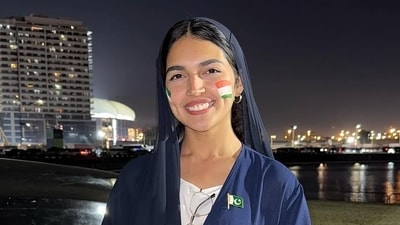 Pakistani cricket fan Faryal Waqar has been dubbed Pakistan's Deepika Padukone. (Instagram/@_faryalwaqar) Pakistani cricket fan Faryal Waqar has been dubbed Pakistan's Deepika Padukone. (Instagram/@_faryalwaqar)