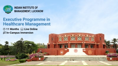 Advance your career with IIM Lucknow’s Executive Programme in Healthcare Management. Advance your career with IIM Lucknow’s Executive Programme in Healthcare Management.