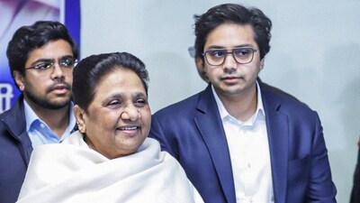 Earlier, Akash Anand said he respects every decision of party chief Mayawati. (ANI) Earlier, Akash Anand said he respects every decision of party chief Mayawati. (ANI)