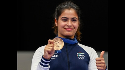 Olympian Manu Bhaker, a proud Panjab University alumna, will receive the Khel Ratna for her outstanding achievements in shooting. (EPA-EFE) Olympian Manu Bhaker, a proud Panjab University alumna, will receive the Khel Ratna for her outstanding achievements in shooting. (EPA-EFE)