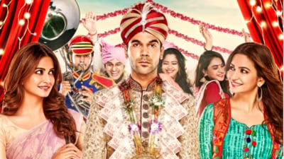 Rajkummar Rao and Kriti Kharbanda's still from Shaadi Mein Zaroor Aana. Rajkummar Rao and Kriti Kharbanda's still from Shaadi Mein Zaroor Aana.