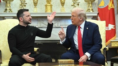 Ukraine's Zelensky said he believed the country's relationship with the US could be salvaged (Saul Loeb/ AFP) Ukraine's Zelensky said he believed the country's relationship with the US could be salvaged (Saul Loeb/ AFP)