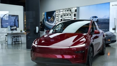 Tesla secures showrooms in Mumbai and Delhi: 3,000 sq ft space in BKC’s Maker Maxity at  ₹35 lakh, 4,000 sq ft in Aerocity at  ₹25 lakh monthly rent, say sources (Picture for representational purposes only) (AFP)