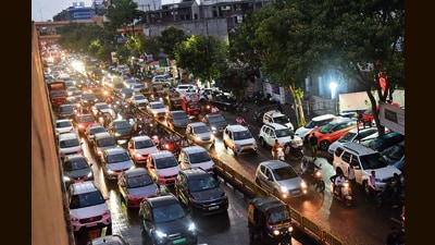 The objective is to ease daily commute time and create a more efficient urban mobility system, officials said. (HT PHOTO)