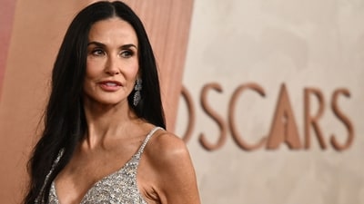 US actress Demi Moore attends the 97th Annual Academy Awards at the Dolby Theatre in Hollywood, California on March 2, 2025. (Photo by ANGELA WEISS / AFP) (AFP) US actress Demi Moore attends the 97th Annual Academy Awards at the Dolby Theatre in Hollywood, California on March 2, 2025. (Photo by ANGELA WEISS / AFP) (AFP)