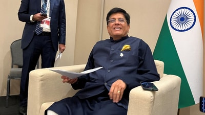 India's commerce minister Piyush Goyal (REUTERS)