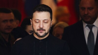 Ukraine's President Volodymyr Zelensky said Kyiv's relationship with the United States will continue. (AFP) Ukraine's President Volodymyr Zelensky said Kyiv's relationship with the United States will continue. (AFP)