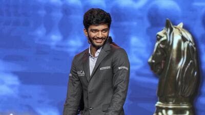 World Chess Champion D Gukesh. (PTI) World Chess Champion D Gukesh. (PTI)