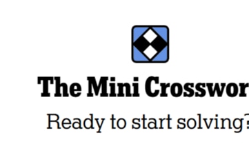 Can you crack today's NYT mini crossword? (New York Times)