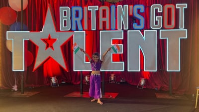 8-year-old Binita Chhetry from Assam wowed Britain’s Got Talent judges with her dance, earning praise from Anand Mahindra. (Instagram/amrita_binita_chetry) 8-year-old Binita Chhetry from Assam wowed Britain’s Got Talent judges with her dance, earning praise from Anand Mahindra. (Instagram/amrita_binita_chetry)