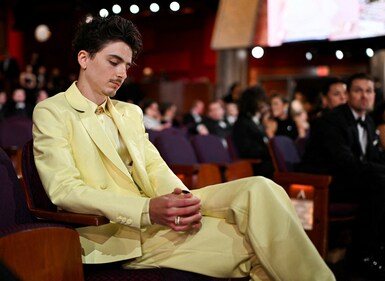 Timothee Chalamet attends the Oscars show at the 97th Academy Awards in Hollywood, Los Angeles, California, U.S., March 2, 2025. Richard Harbaugh/AMPAS/Handout via REUTERS    THIS IMAGE HAS BEEN SUPPLIED BY A THIRD PARTY. NO MARKETING OR ADVERTISING IS PERMITTED WITHOUT THE PRIOR CONSENT OF A.M.P.A.S AND MUST BE DISTRIBUTED AS SUCH. THIS PICTURE WAS PROCESSED BY REUTERS TO ENHANCE QUALITY.      TPX IMAGES OF THE DAY (via REUTERS)